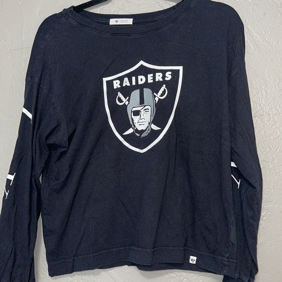 47 Tops - NFL Las Vegas Raider Women '47 Long-sleeve T-shirt